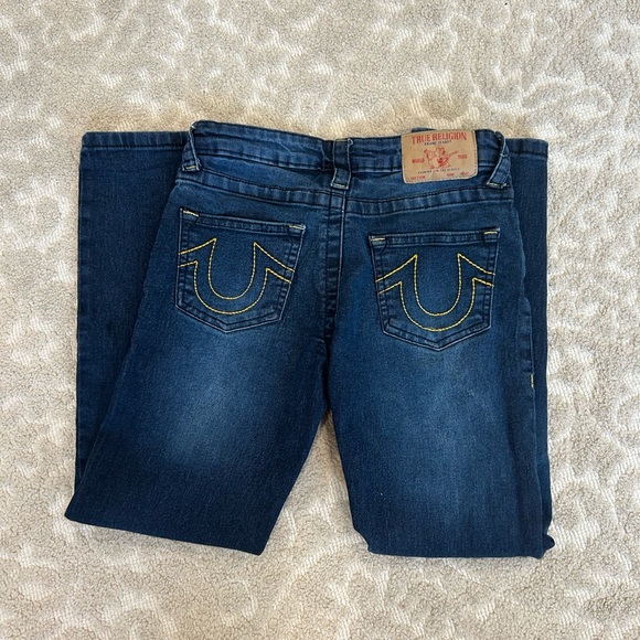 True religion brand jeans girl 8 denim jean pants - Picture 3 of 8